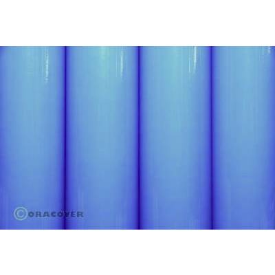 Oracover 21-051-002 Bügelfolie  (L x B) 2 m x 60 cm Blau (fluoreszierend)