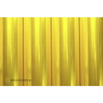 Oracover 21-039-002 Bügelfolie  (L x B) 2 m x 60 cm Gelb (transparent)