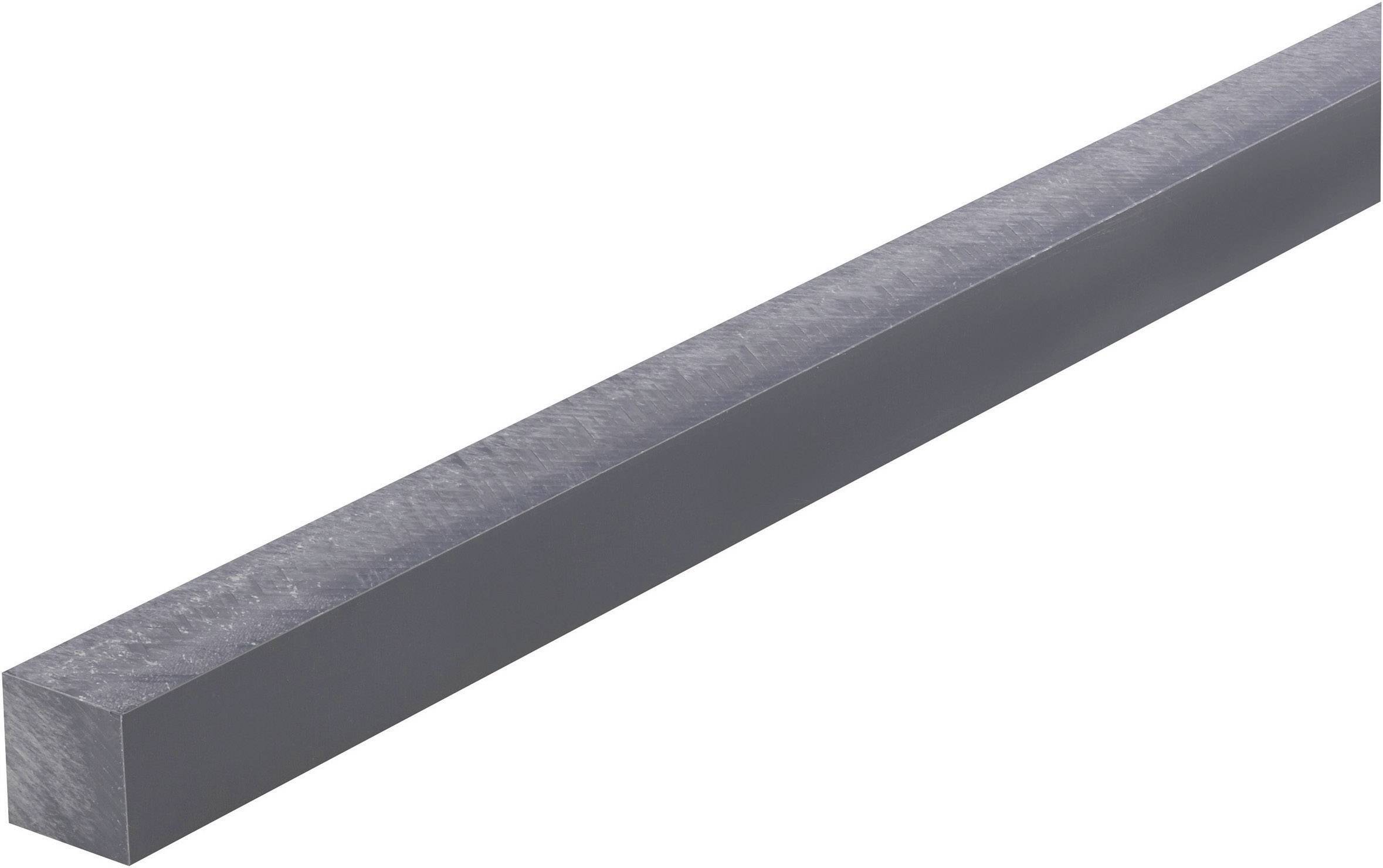 Reely 230037 PVC-Square profile 500x15x15mm