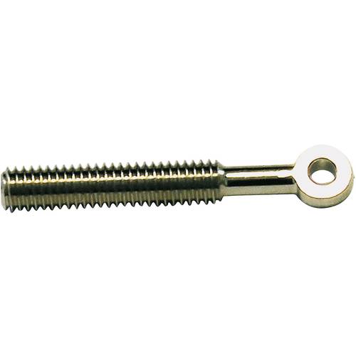 Modelcraft 10258/AS-M3 Messing Augenschraube mit Außengewinde M3 23 mm 4 St.