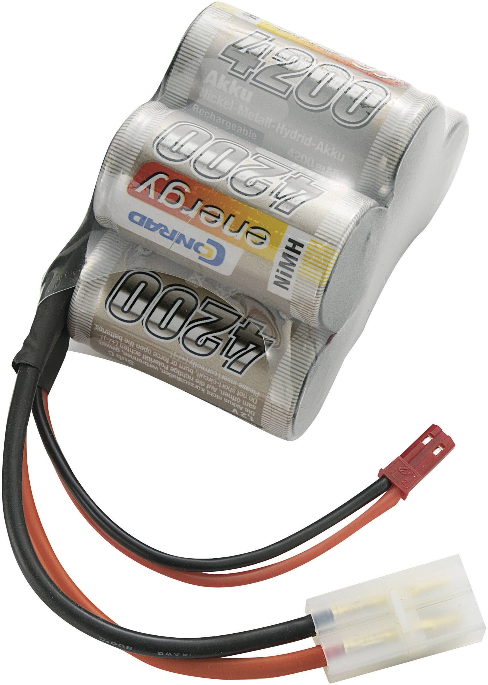 Conrad Energy Modellbau-Empfängerakku 6V 2400 mAh Hump BEC-Buchse NiMh