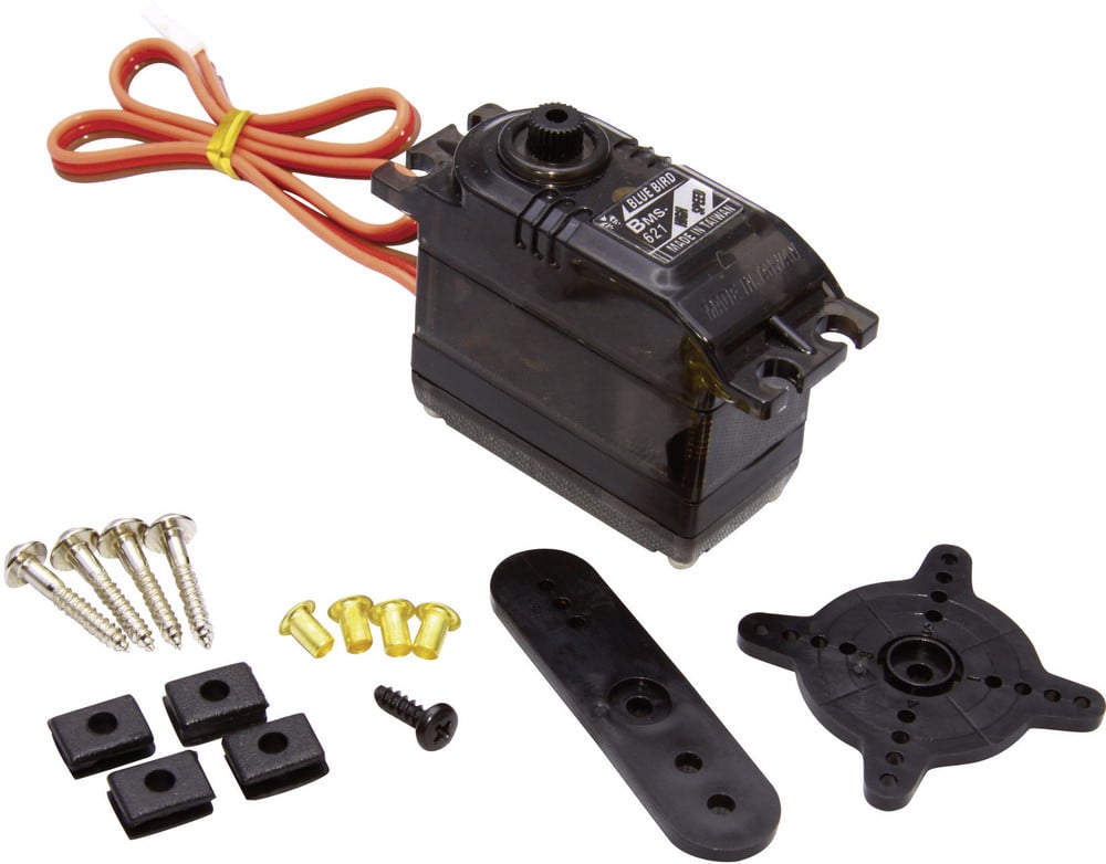 Bluebird StandardServo BMS621 AnalogServo GetriebeMaterial