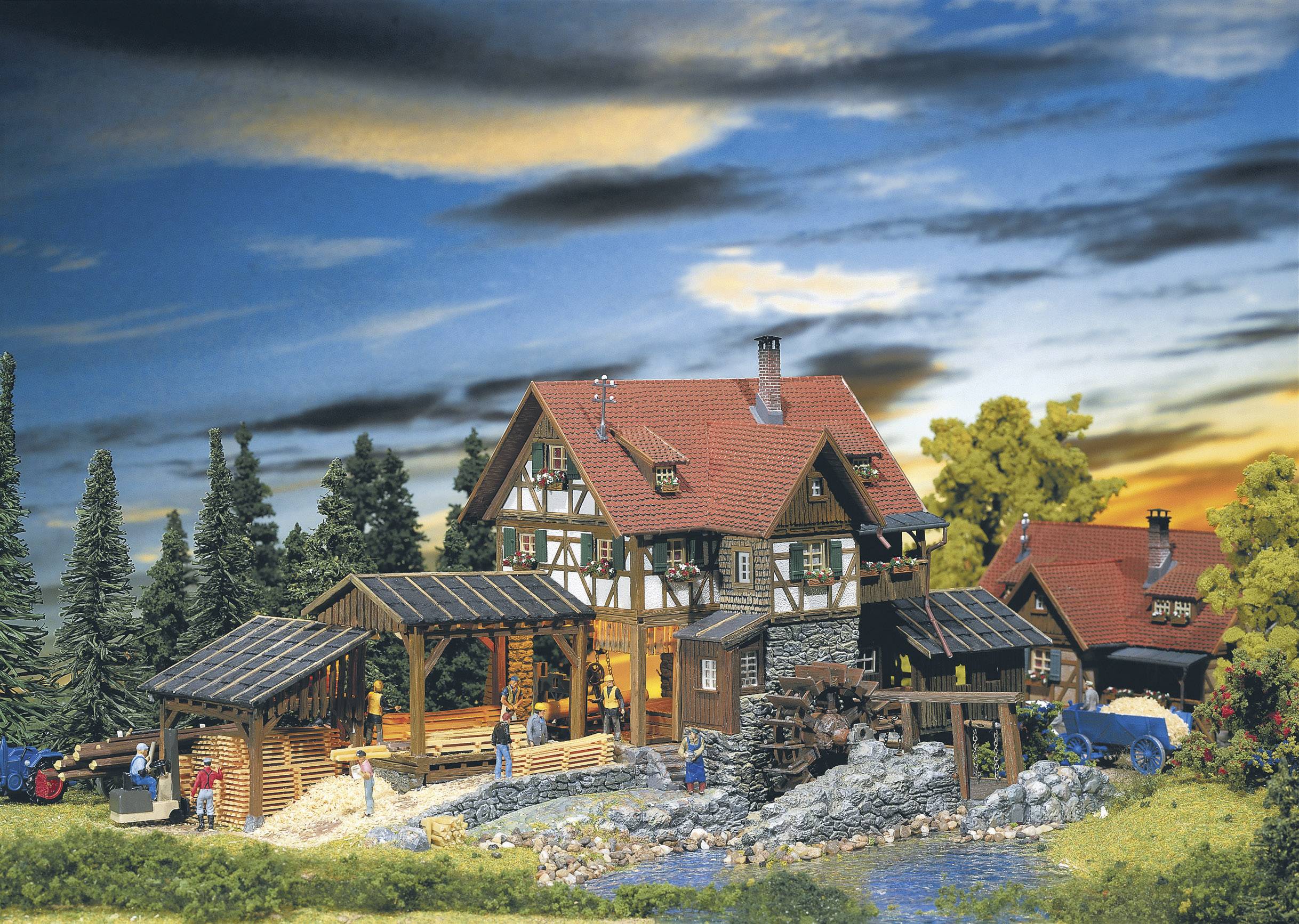 Beleuchtung und Bewegung schaffen lebendige Szenen  