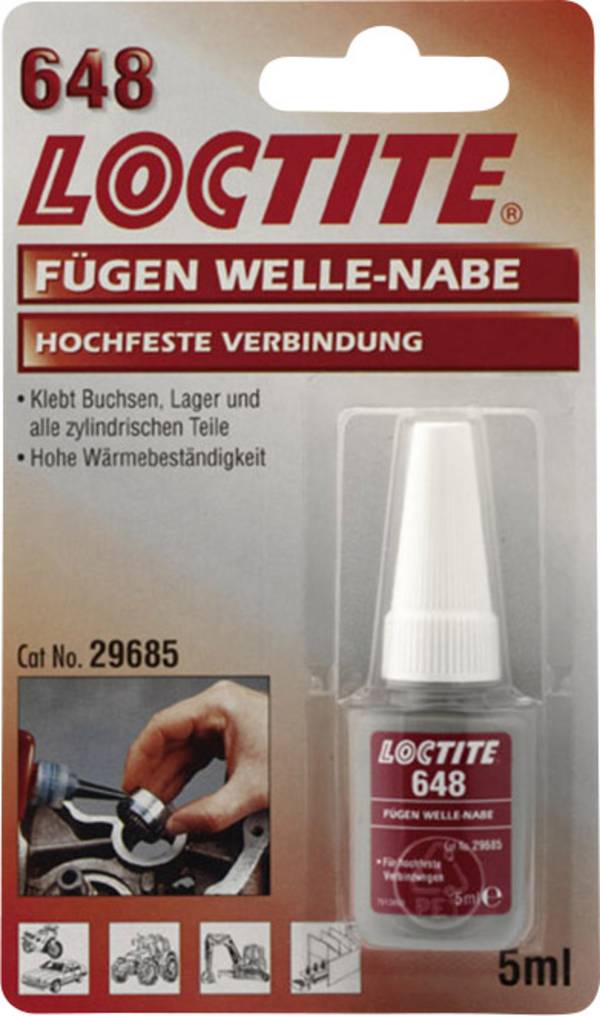 LOCTITE® 648 Buchsen-Lagerkleber 1804041 5 ml