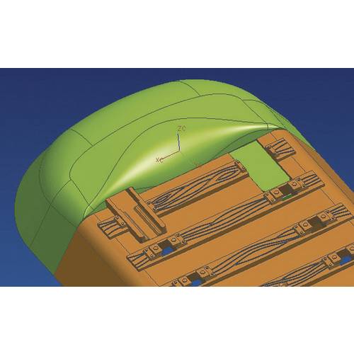 H0 Roco geoLINE (mit Bettung) 61180 Endstück 6 St.