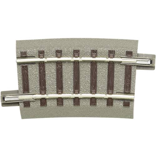 H0 Roco geoLINE (mit Bettung) 61130 Gebogenes Gleis 6 St.