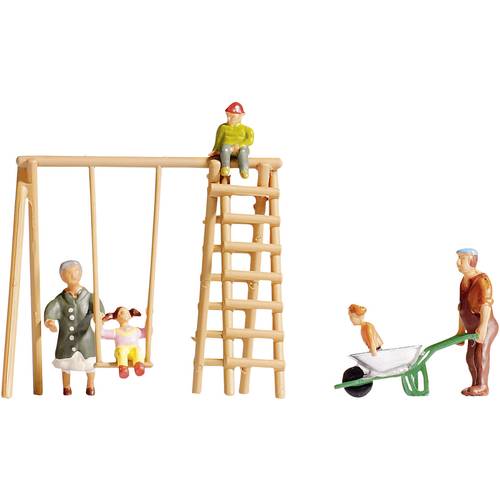 NOCH H0 Großeltern und Enkel 15589 Bemalt, Stehend