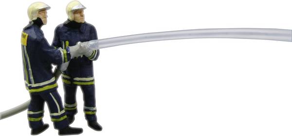 Viessmann Modelltechnik H0  Feuerwehrmänner beim Löschangriff Bemalt, Stehend