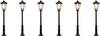 Viessmann Modelltechnik H0 Parklaterne einfach Fertigmodell 60706 1 Set