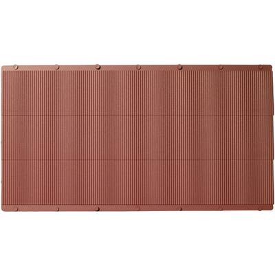 Auhagen 52430 H0, TT Kunststoff-Platten Rot, Braun (L x B) 200 mm x 100 mm Kunststoffmodell 
