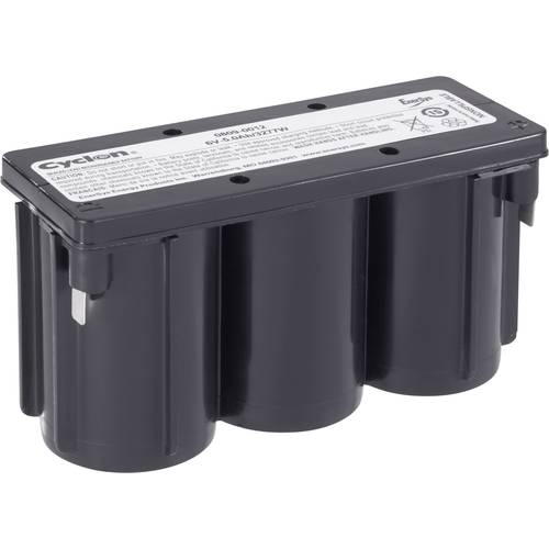 Thumbnail - EnerSys Hawker Cyclon X 0809-0012 Bleiakku 6 V 5 Ah Blei-Vlies (AGM) (B x H x T) 139 x 77 x 54 mm Flachstecker 6.35 mm W...