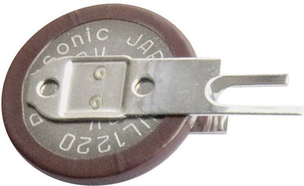 Panasonic VL1220-1VCE Knopfzellen-Akku VL1220 Lithium 7 mAh 3 V 1 St.