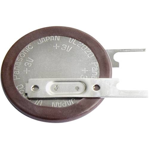 Thumbnail - Panasonic VL2020-1VCE Knopfzellen-Akku VL 2020 Lithium 20 mAh 3 V 1 St.