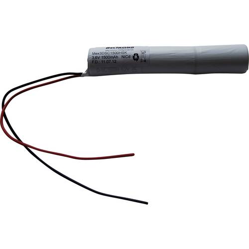 Thumbnail - Beltrona 3DSC1500HSK Notleuchten-Akku Kabel 3.6 V 1500 mAh