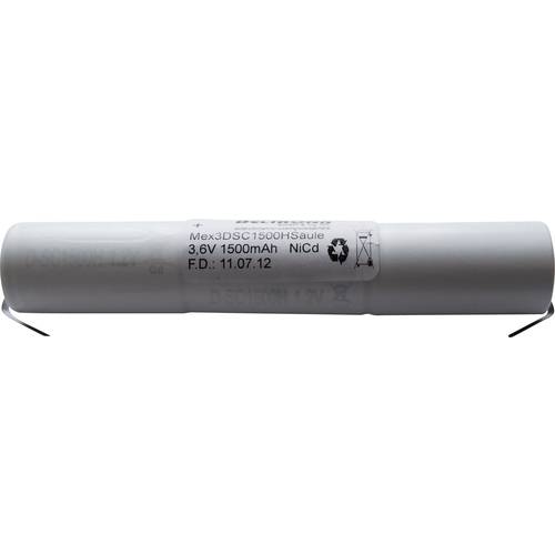 Beltrona 3DSC1500HSCLG Notleuchten-Akku U-Lötfahne 3.6 V 1500 mAh