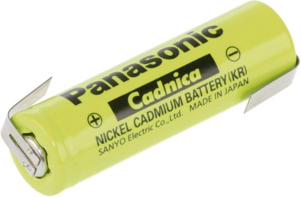Panasonic AA ZLF Spezial-Akku Mignon (AA) Z-Lötfahne NiCd 1.2 V 600 mAh 1 St.