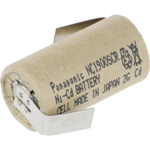 Panasonic Sub-C ZLF Spezial-Akku Sub-C Z-Lötfahne NiCd 1.2 V 1900 mAh 1 St.