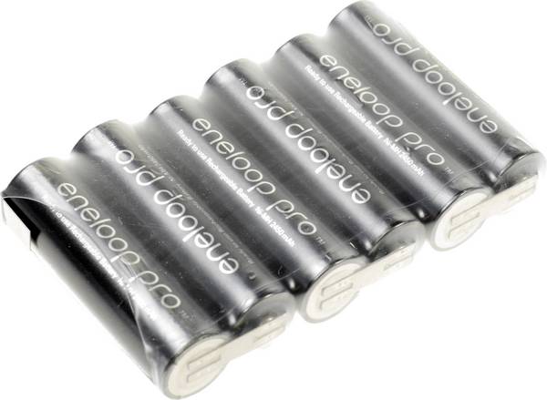 Panasonic eneloop Pro Reihe F1x6 Akkupack 6x Mignon (AA) Z-Lötfahne NiMH 7.2 V 2450 mAh