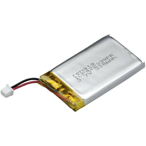 Renata ICP422339PR Spezial-Akku Prismatisch Stecker LiPo 3.7 V 340 mAh 1 St.