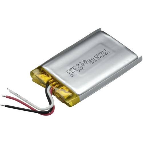 Renata ICP622540PMT Spezial-Akku Prismatisch Kabel LiPo 3.7 V 600 mAh 1 St.
