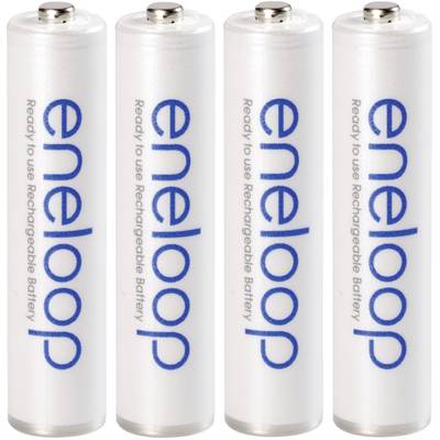 Sanyo eneloop HR03 Micro (AAA)-Akku NiMH 800 mAh 1.2 V 4 St.-0