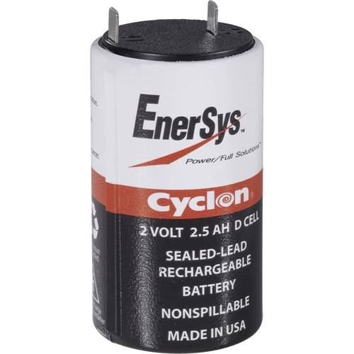 Thumbnail - EnerSys Hawker Cyclon E 0850-0004 Bleiakku 2 V 8 Ah Blei-Vlies (AGM) (Ø x H) 45 mm x 109 mm Flachstecker 6.35 mm Wartung...