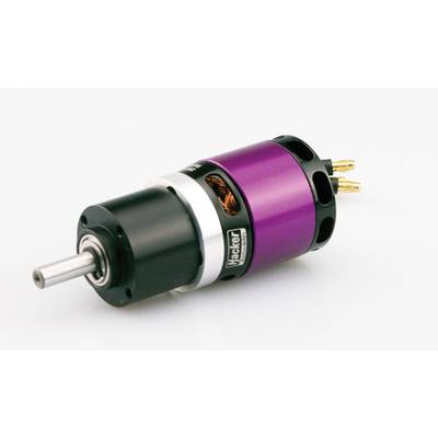 Hacker A30-12 L V2 6-Pole + 6,7:1 Flugmodell Brushless Elektromotor kV (U/min pro Volt): 2800 Windungen (Turns): 12