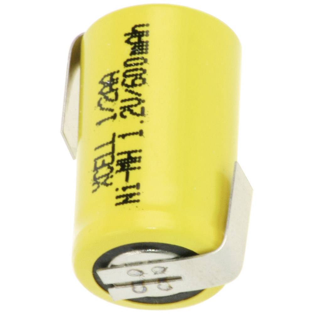 XCell 1-2 AA NiMH-batterij ZLF, X1-2AA600-LF 1.2 V 600 mAh (Ø x h) 14.5 mm x 25.5 mm