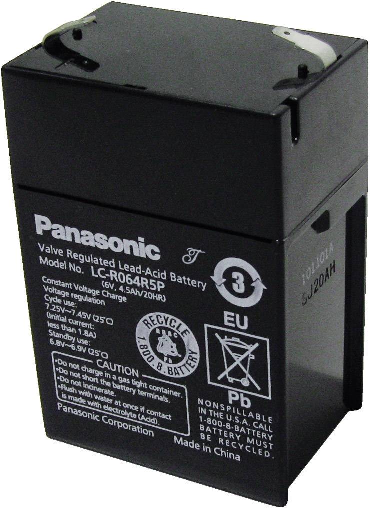 Panasonic Blei-Akku 6V 4,5Ah-3