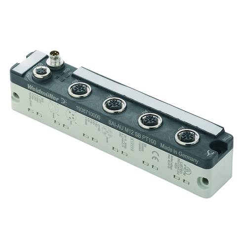 Thumbnail - Weidmüller SAI-AU M12 SB 4PT100 1938710000 Sensor/Aktorbox aktiv M12-Verteiler mit Metallgewinde 1 St.