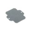 Weidmüller MOPL K11 STAHL Montageplatte (L x B) 67 mm x 64 mm Stahlblech Silber 1 St.