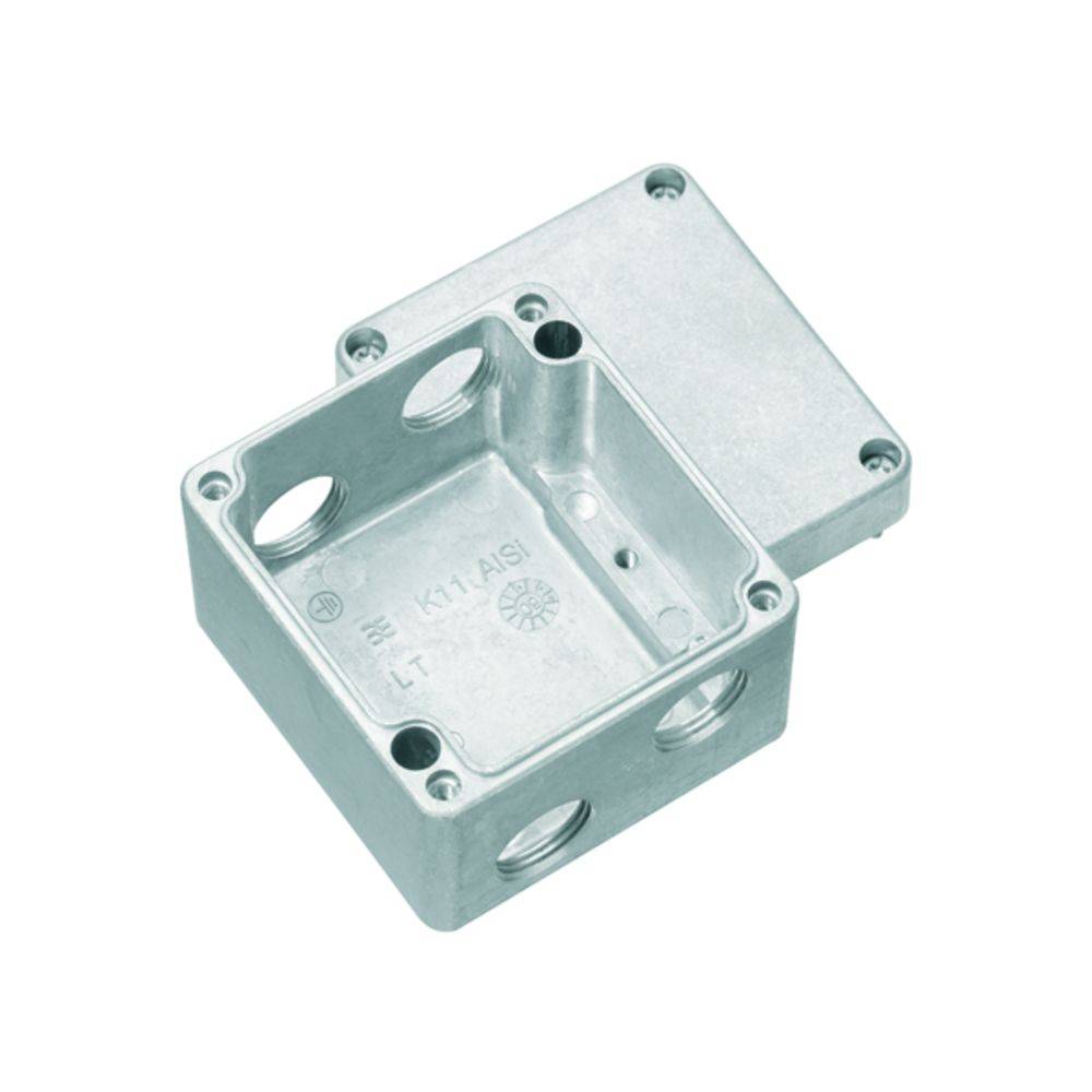 Weidmüller KLIPPON K11 2M20AB CSS Installations-Gehäuse 67 x 80 x 100 Aluminium Natur 1 St.