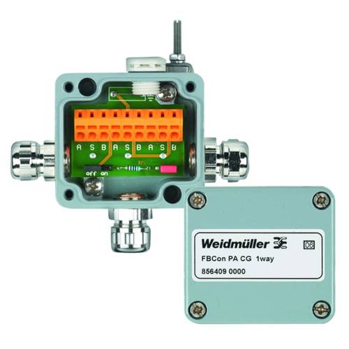 Weidmüller FBCON SS DP PCG TERM 24V 8714240000 Sensor/Aktorbox aktiv PROFIBUS-DP Standardverteiler mit Busabschluss 1 St...