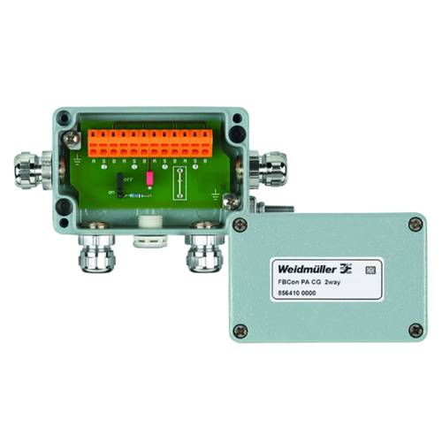 Weidmüller FBCON PA CG 2WAY 8564100000 Sensor/Aktorbox passiv PROFIBUS-PA Standardverteiler 1 St.