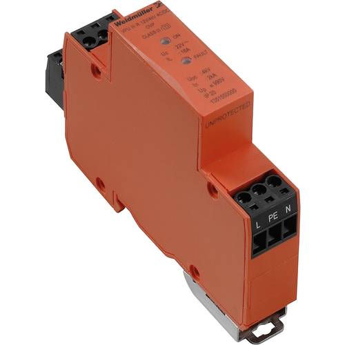 Thumbnail - Weidmüller 1351550000 VPU III R 12V/4kV Überspannungsschutz-Ableiter Überspannungsschutz für: Verteilerschrank 2 kA 1 St...