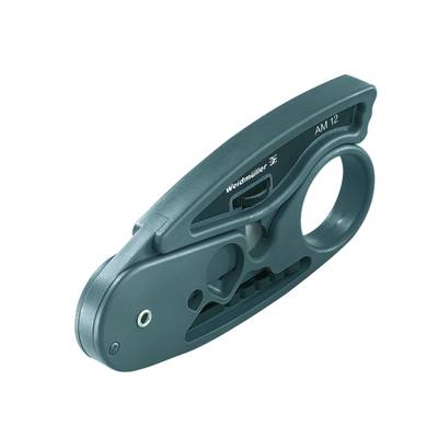 Kabelabisolierwerkzeug mit ergonomischem Griff und Schneidevorrichtung, geeignet für unterschiedliche Kabeldurchmesser.