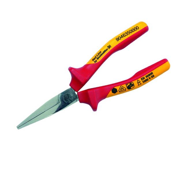 Weidmüller 9046350000 VDE Flachzange Gerade Stahl 160 mm