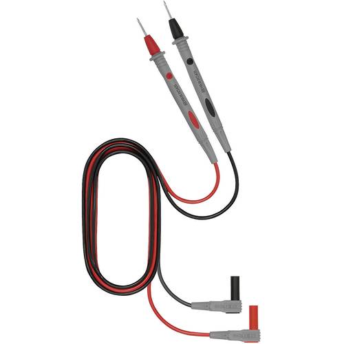 Thumbnail - Weidmüller 125S_2606 Sicherheits-Messleitungs-Set Lamellenstecker 4 mm Prüfspitze 1.00 m Schwarz, Rot 1 St.