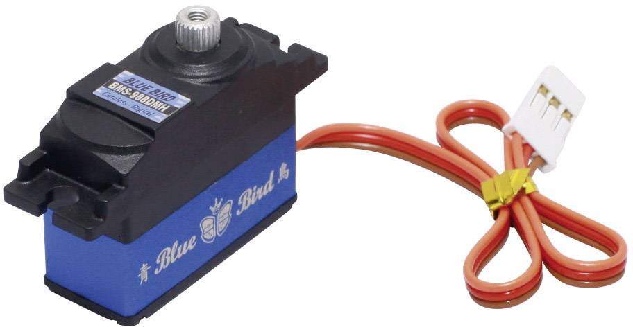 Bluebird MidiServo BMS988DMH DigitalServo GetriebeMaterial Metall