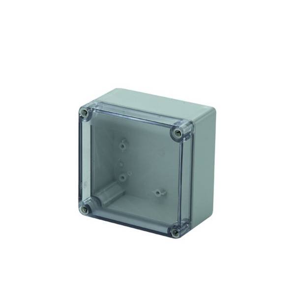 Weidmüller MPC 12/12/07 TRSP 9535240000 Universal-Gehäuse 125 x 125 x 75 Polycarbonat Lichtgrau, Transparent 1 St.