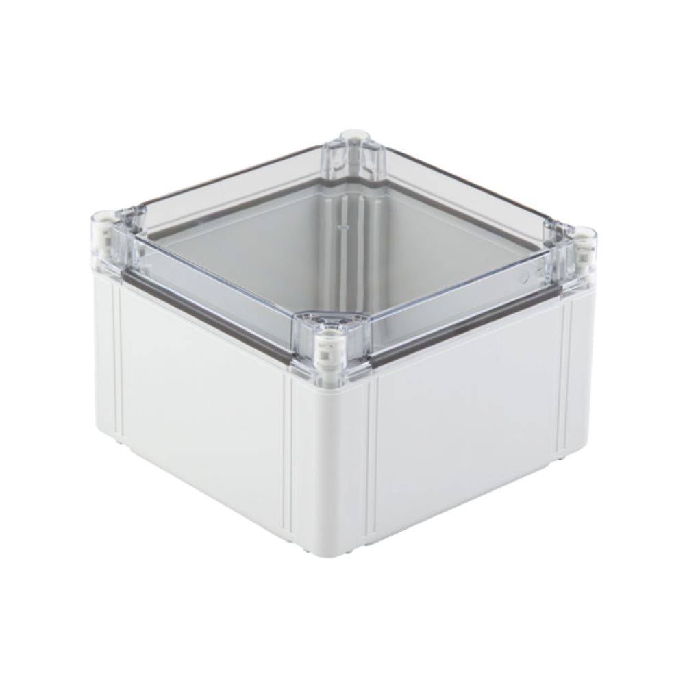 Weidmüller FPC 20/20/13 TRSP 9535680000 Universal-Gehäuse 200 x 200 x 132 Polycarbonat Lichtgrau, Transparent 1 St.