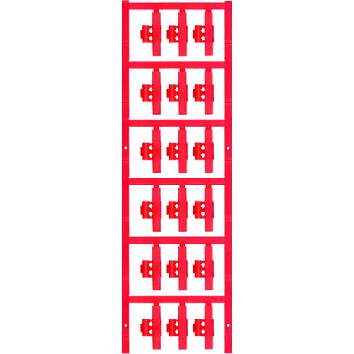 Weidmüller 1805850000 SFC 2/30 NEUTRAL RT Zeichenträger Montage-Art: aufclipsen Beschriftungsfläche: 5.80 x 30 mm Rot An...