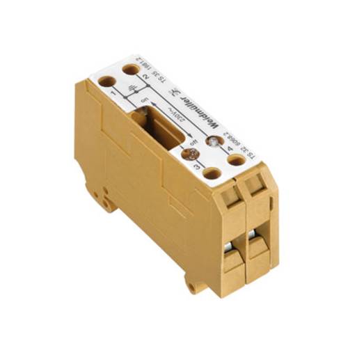 Weidmüller 0198120000 Messtrennklemme Schrauben Mittelgelb 5 St.