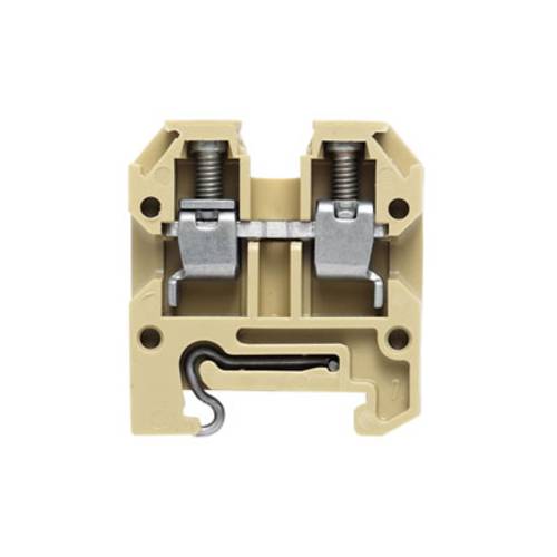 Weidmüller 0359660000 Durchgangsreihenklemme Schrauben Beige, Gelb, Dunkelbeige 10 St.