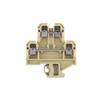 Weidmüller 0355460000 Durchgangsreihenklemme Schrauben Beige, Gelb 100 St.