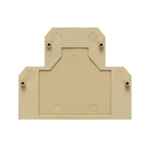 Weidmüller 0359260000 Abschlussplatte Beige 20 St.