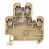 Weidmüller 0363660000 Durchgangsreihenklemme Schrauben Beige, Gelb 100 St.
