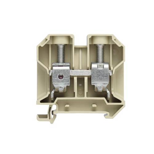 Weidmüller 0380760000 Durchgangsreihenklemme Schrauben Beige, Gelb 20 St.