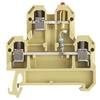 Weidmüller 0395460000 Durchgangsreihenklemme Schrauben Beige, Gelb 25 St.