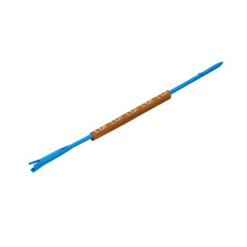 Thumbnail - Weidmüller CLI R 1-3 BR/WS 1 Kennzeichnungsring Aufdruck 1 Außendurchmesser-Bereich 2.5 bis 5 mm 0572901505